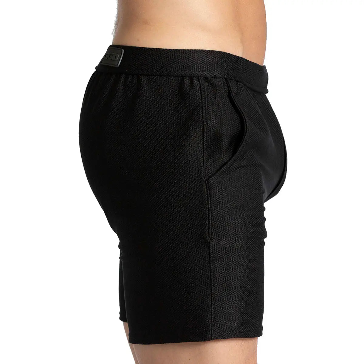 Belucci Black Short vista frontal de Gigo Underwear