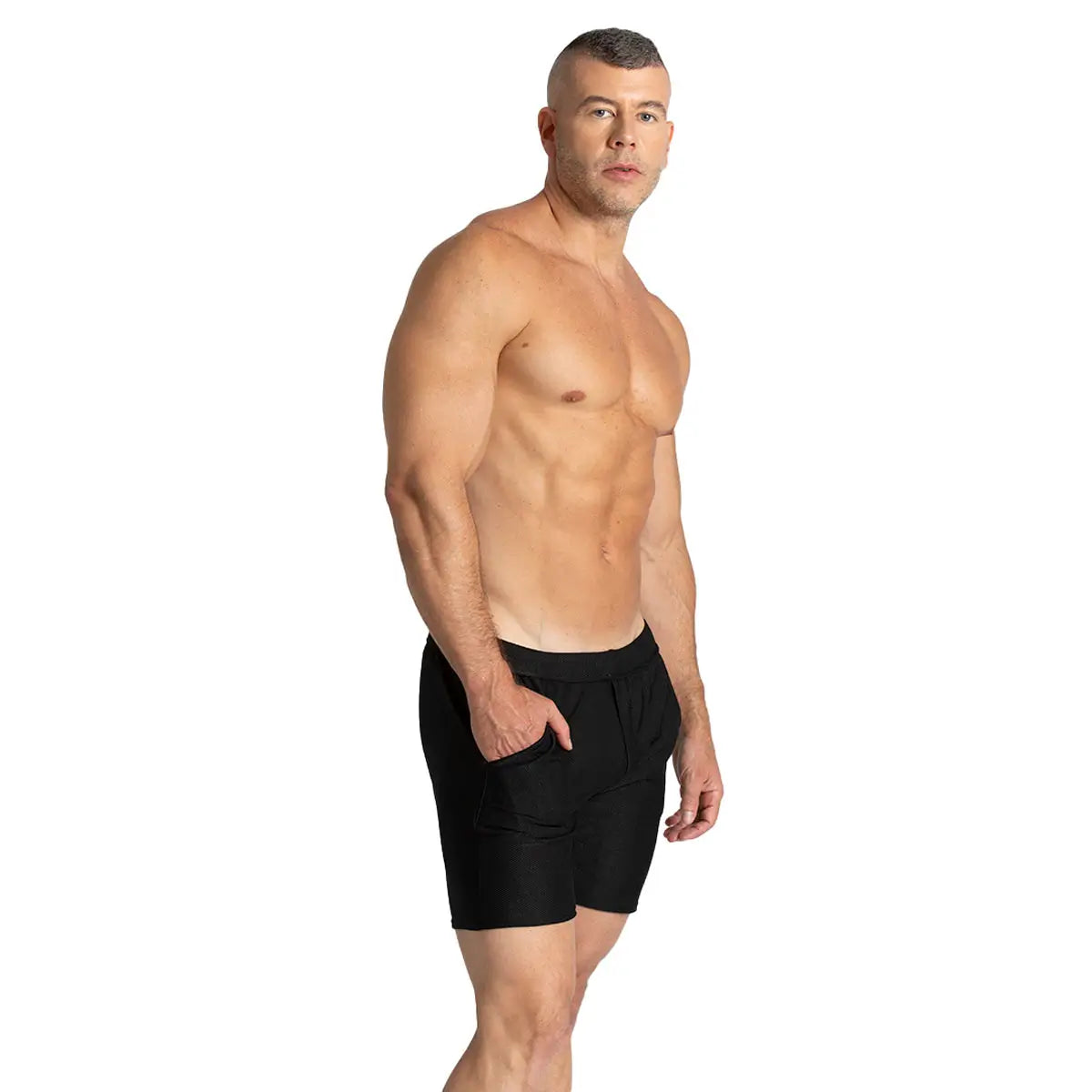 Belucci Black Short en modelo de Gigo Underwear