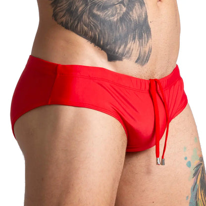 Brazilian Red Swim Brief de Gigo Underwear