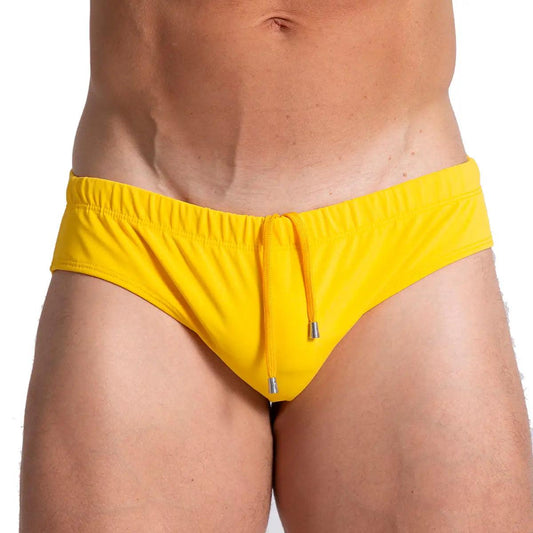 BRAZILIAN YELLOW SWIM BRIEF - Gigo Underwear Colombia