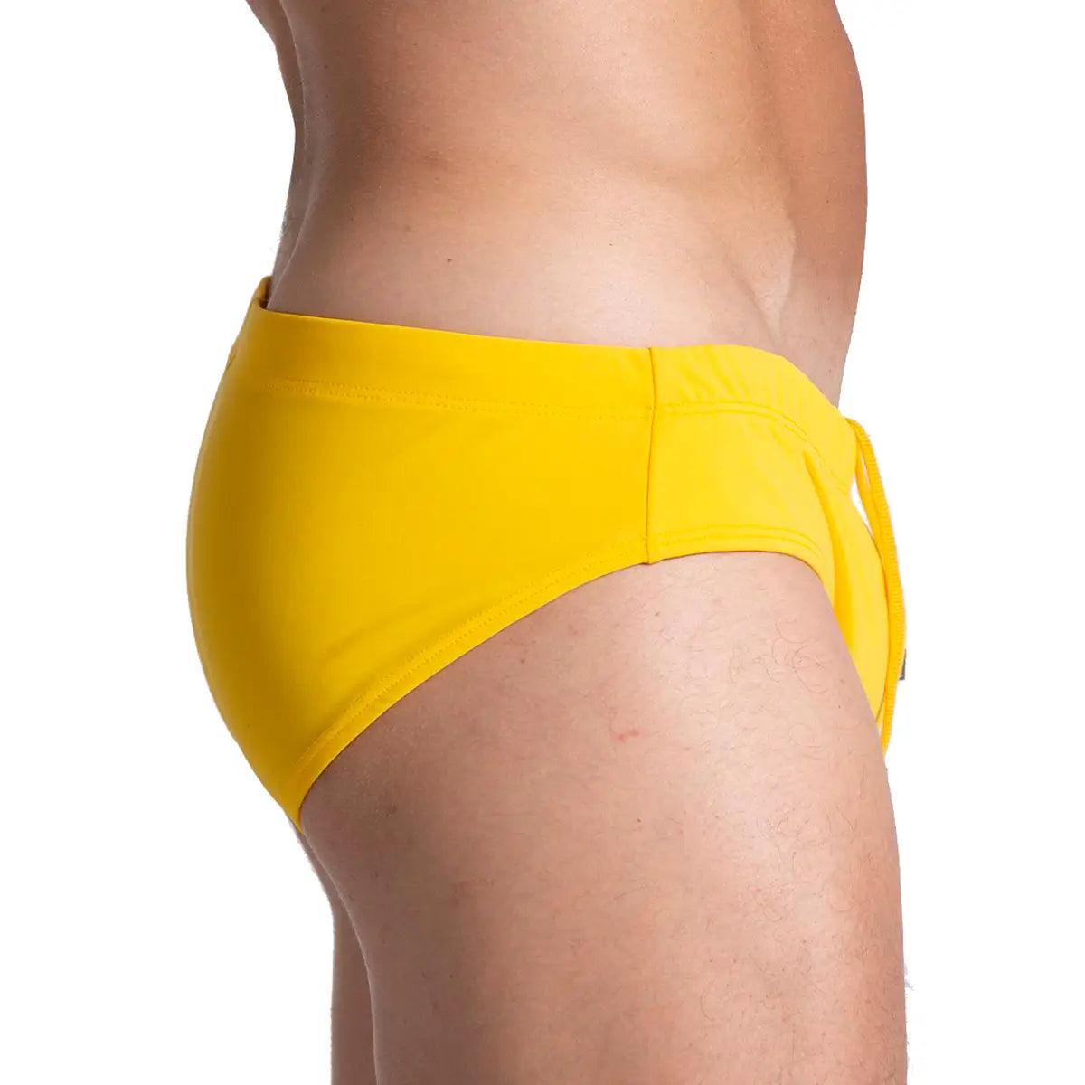 BRAZILIAN YELLOW SWIM BRIEF - Gigo Underwear Colombia