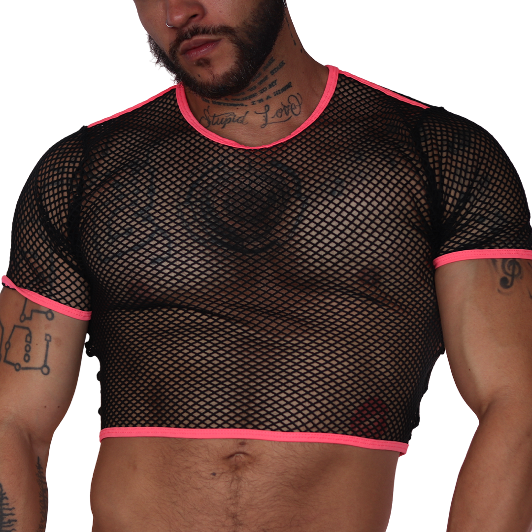 Boox Fuchsia Crop Top de Gigo Underwear
