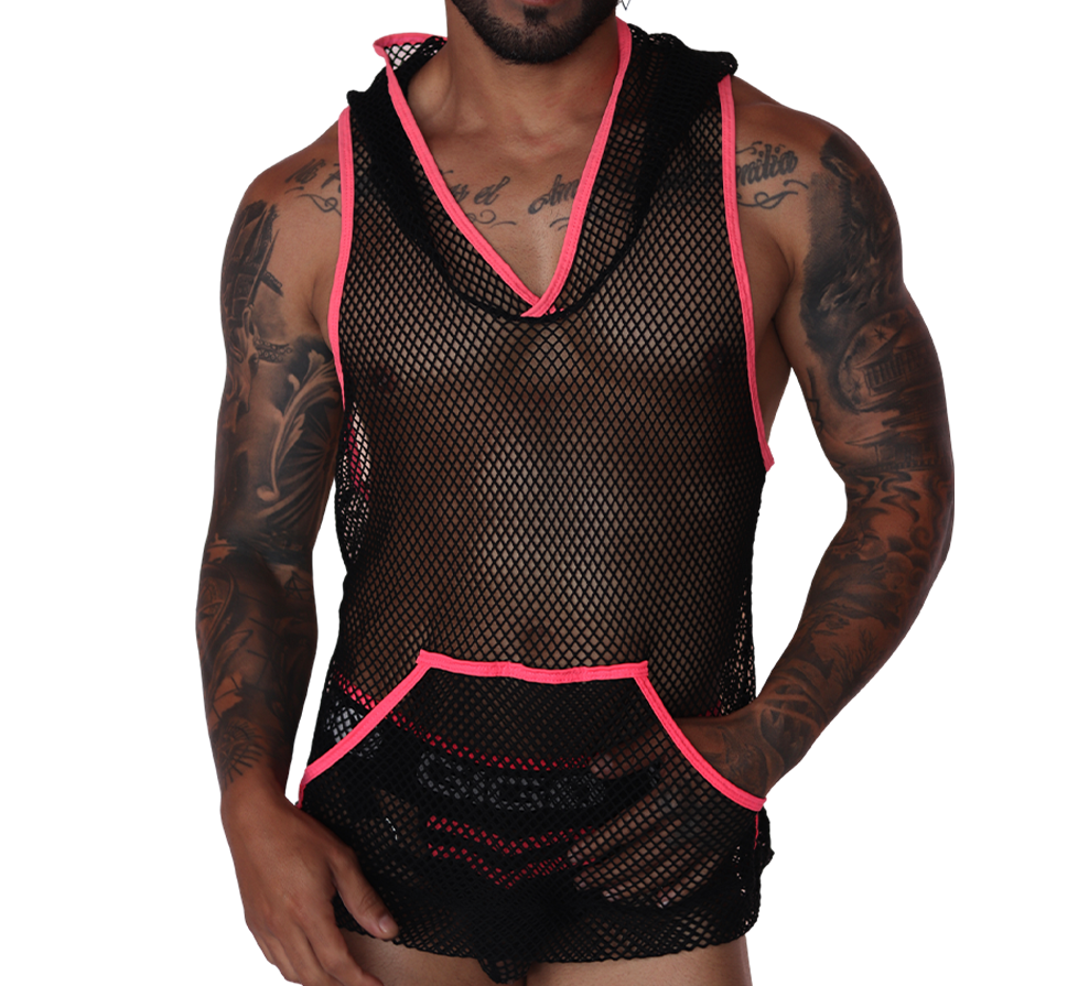 Boox Fuchsia Hoody T Shirt de Gigo Underwear