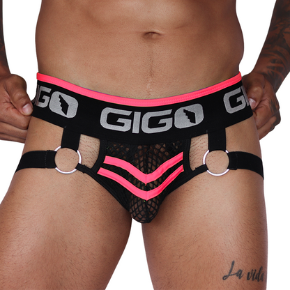 Boox Fuchsia Jockstrap de Gigo Underwear