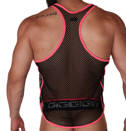 Boox Fuchsia Tank vista posterior de Gigo Underwear