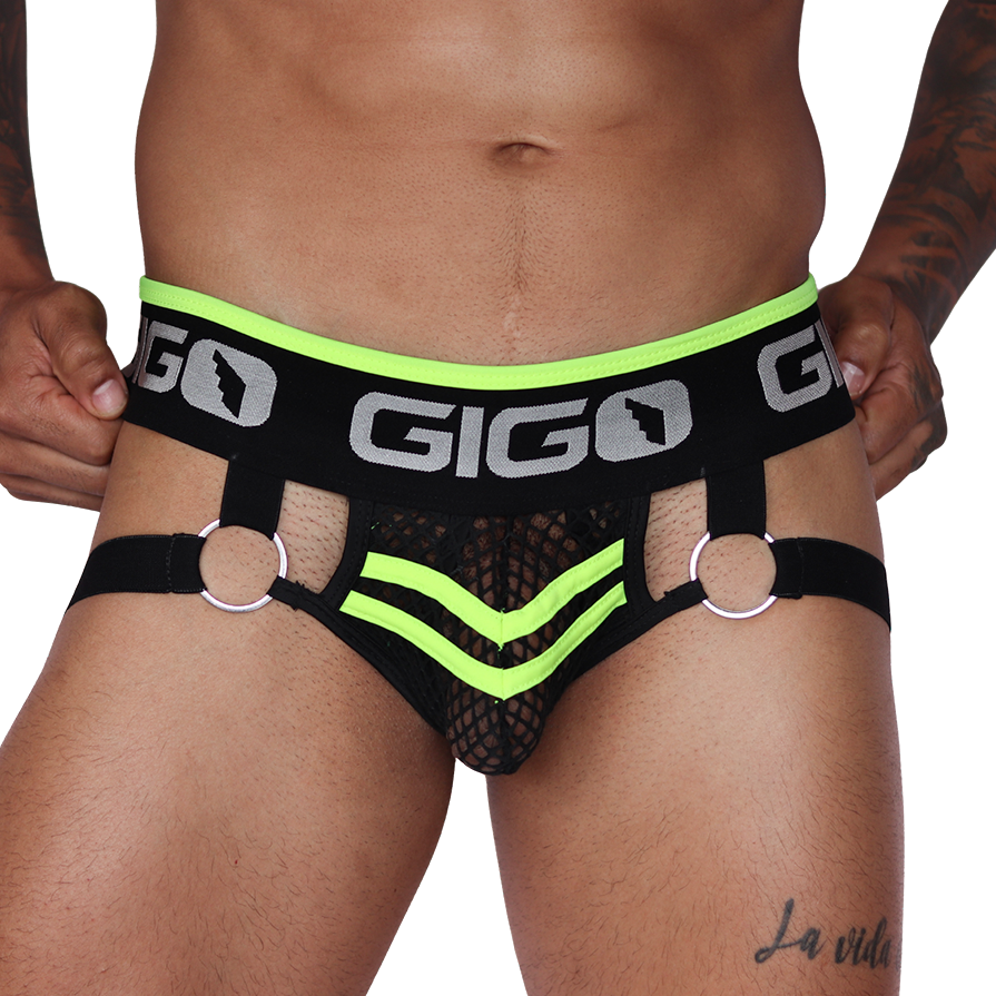 Boox Yellow Jockstrap de Gigo Underwear