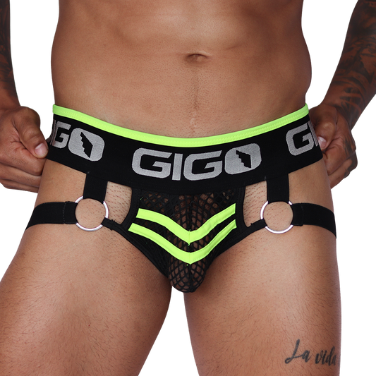 Boox Yellow Jockstrap de Gigo Underwear