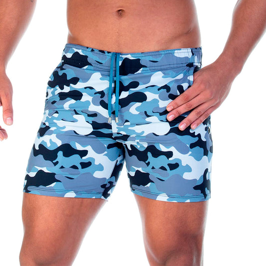 CAMO BLACK BEACHWEAR - Gigo Underwear Colombia