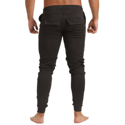 Casual Black Sportpants vista posterior de Gigo Underwear