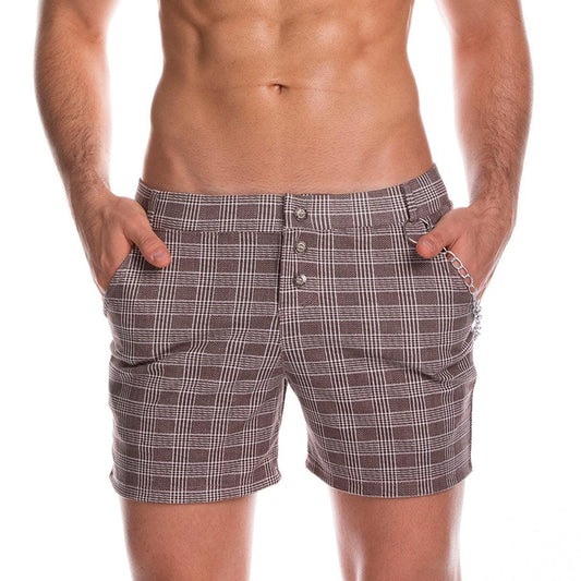 CASUAL BROWN SHORT - Gigo Underwear Colombia