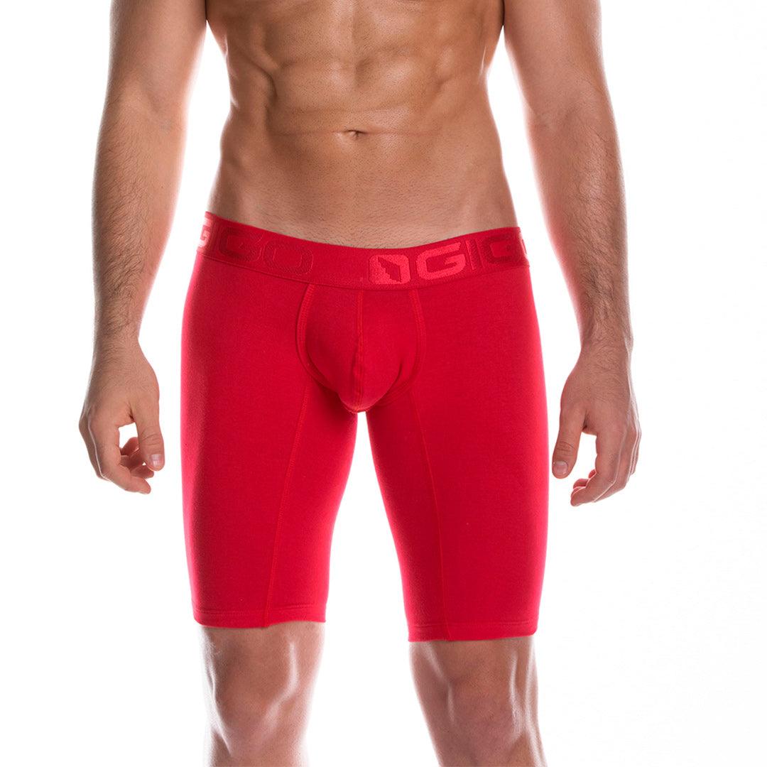 CAUTIOUS RED TRUNK LONG - Gigo Underwear Colombia