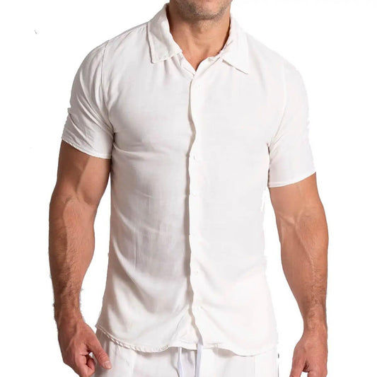 CHALIS BEIGE SHIRT - Gigo Underwear Colombia
