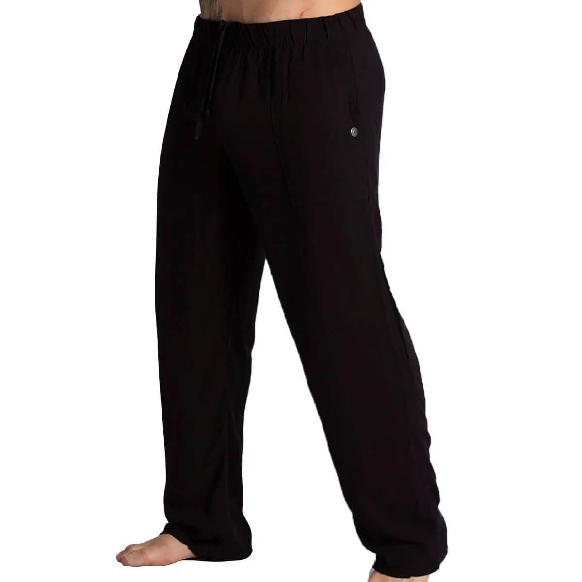 Chalis Black Pants vista frontal de Gigo Underwear