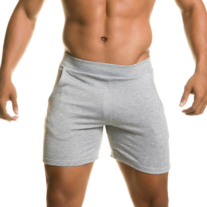 Chari Gray Short vista frontal de Gigo Underwear