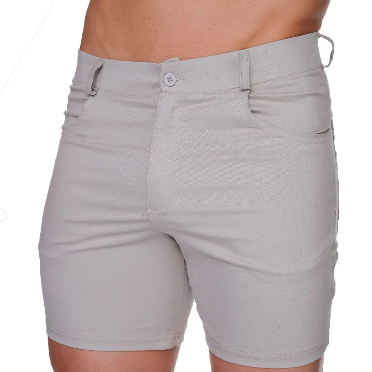 CLASSIC FOREVER BEIGE SHORT - Pantaloneta corta beige para hombres