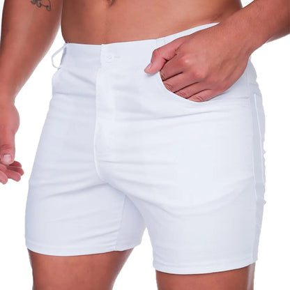 Classic Forever White Short vista frontal de Gigo Underwear