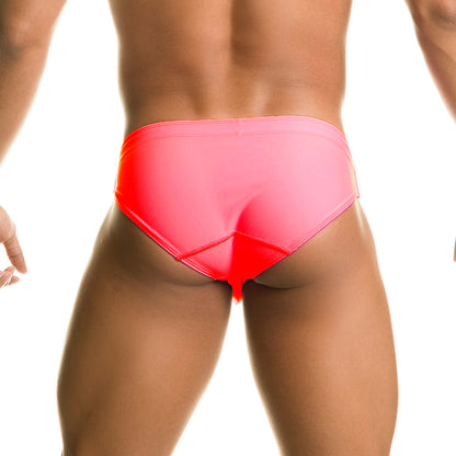 Classic Fucshia Swim Brief vista posterior de Gigo Underwear