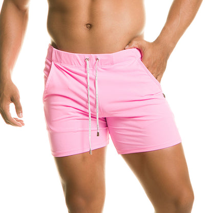 Classic Pink Beachwear en modelo de Gigo Underwear