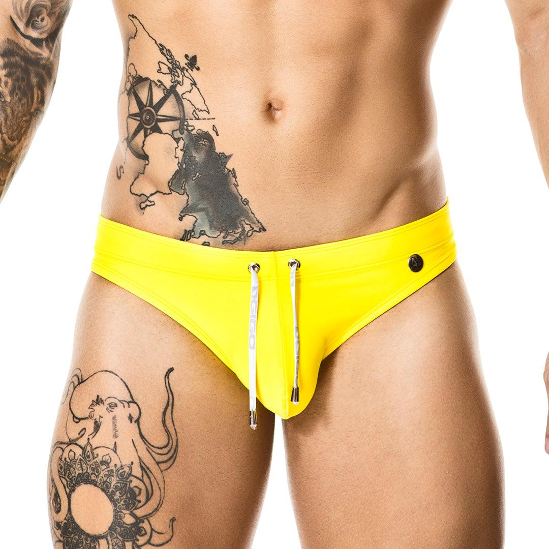 CLASSIC YELLOW SWIM BRIEF - Gigo Underwear Colombia