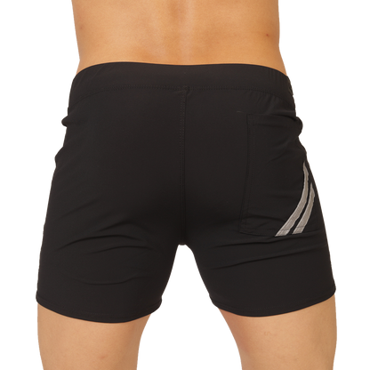 Club Black Short vista posterior de Gigo Underwear