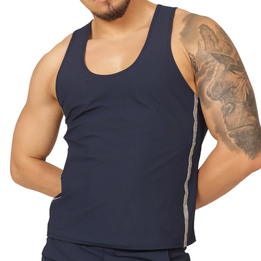 CLUB BLUE TANK - Gigo Underwear Colombia