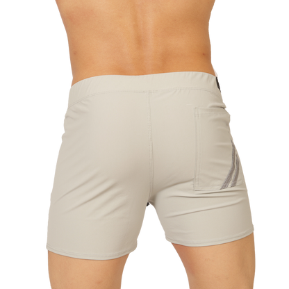 Club Gray Short vista posterior de Gigo Underwear