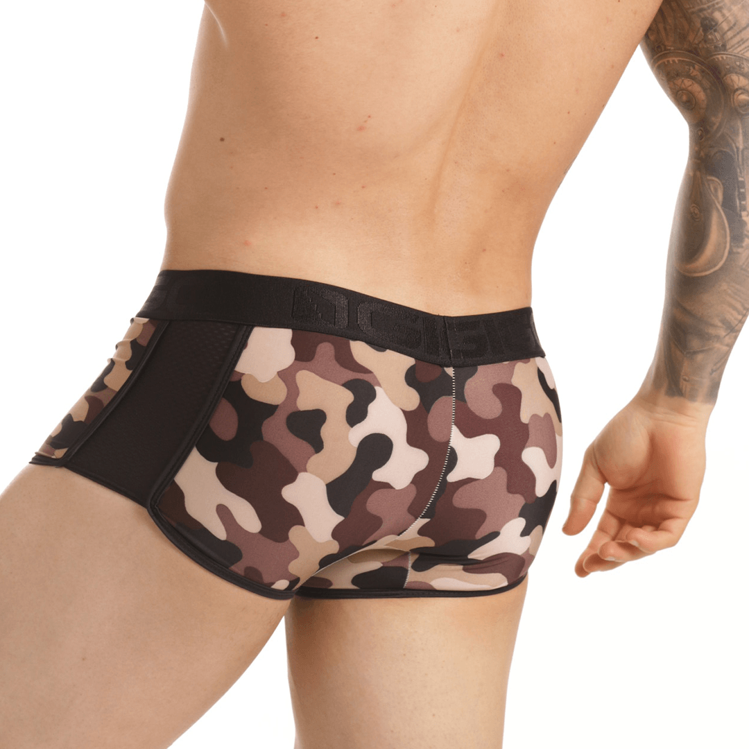 COMBAT BROWN TRUNK - Gigo Underwear Colombia