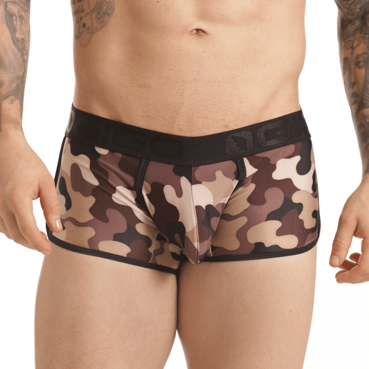 COMBAT BROWN TRUNK - Gigo Underwear Colombia