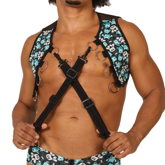 COMICS VEST HARNESS - Gigo Underwear Colombia