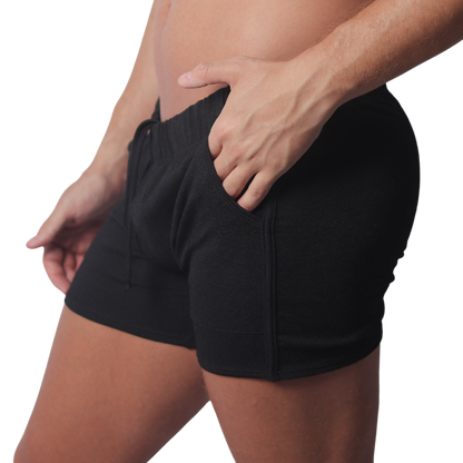 Cookie Black Short vista frontal de Gigo Underwear