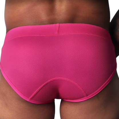 Cookie Fuchsia Brief vista posterior de Gigo Underwear