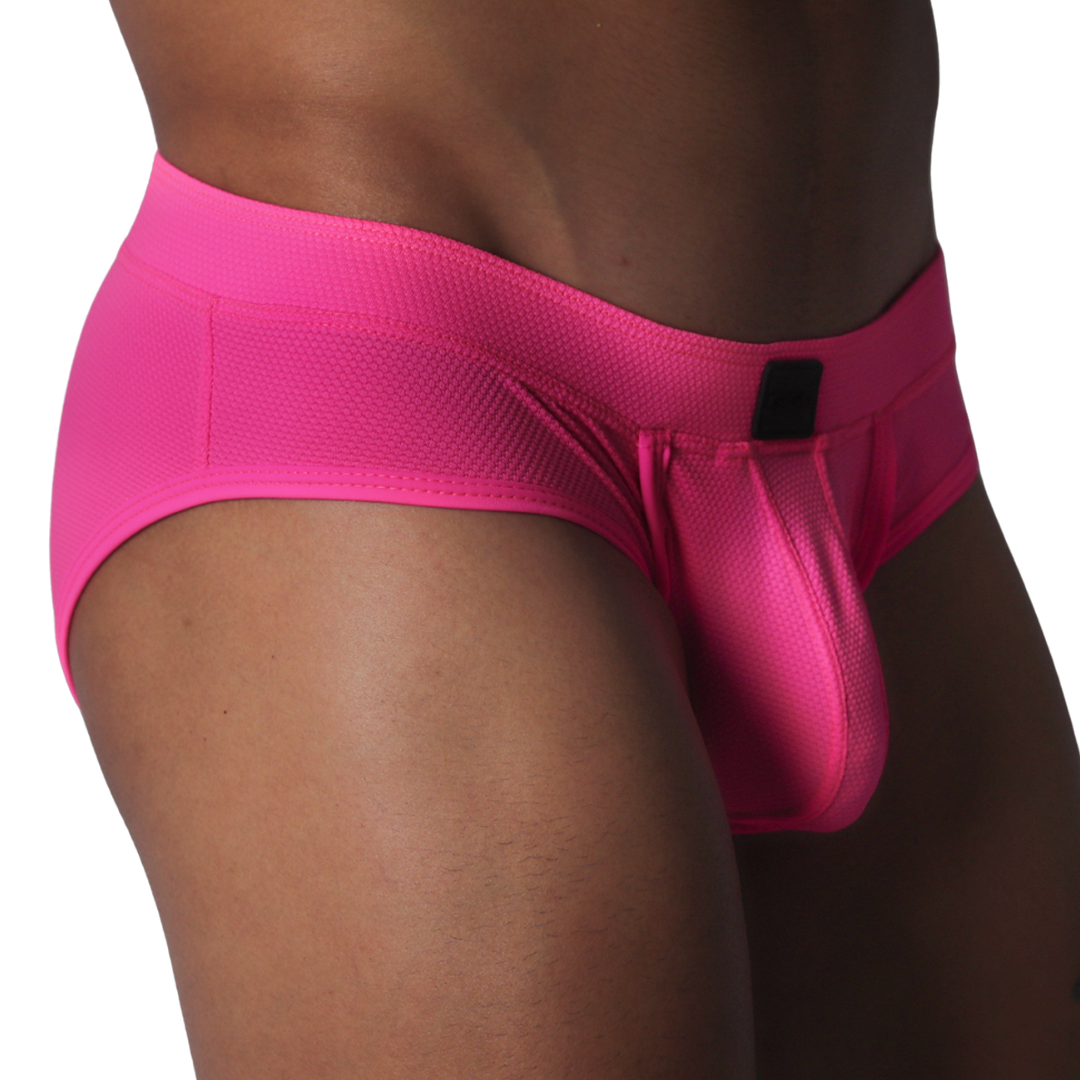 Cookie Fuchsia Brief vista frontal de Gigo Underwear