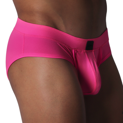 Cookie Fuchsia Brief vista frontal de Gigo Underwear