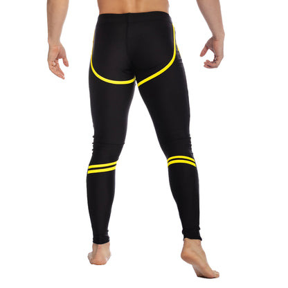 Core Black Leggins vista posterior de Gigo Underwear