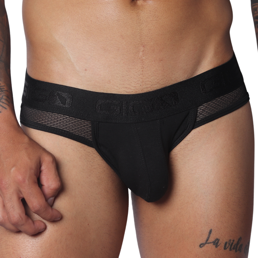 Cosmopolitan Black Brief Jock de Gigo Underwear