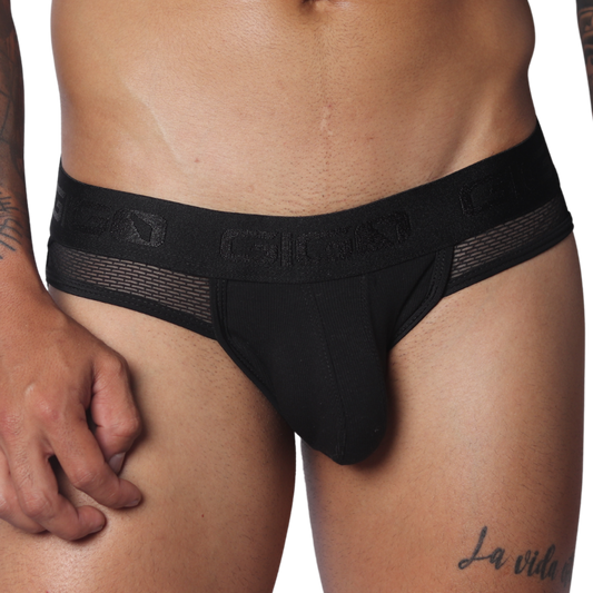 Cosmopolitan Black Brief Jock de Gigo Underwear