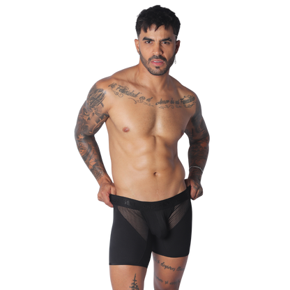 Cosmopolitan Black Trunk vista posterior de Gigo Underwear