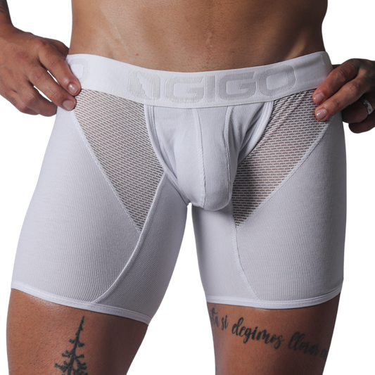 Cosmopolitan White Trunk de Gigo Underwear