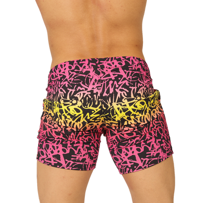 Crazy Beachwear vista posterior de Gigo Underwear