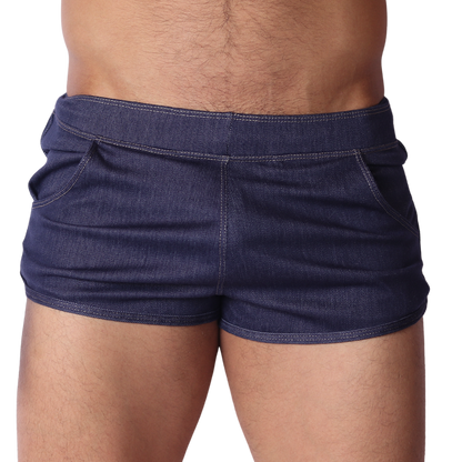 Denim Blue Hot Shorts de Gigo Underwear