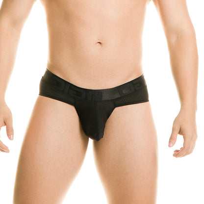 Diversity Black Brief vista frontal de Gigo Underwear