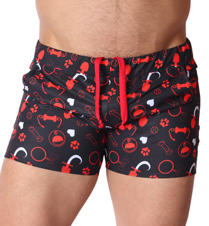 Dog Red Shorts de Gigo Underwear