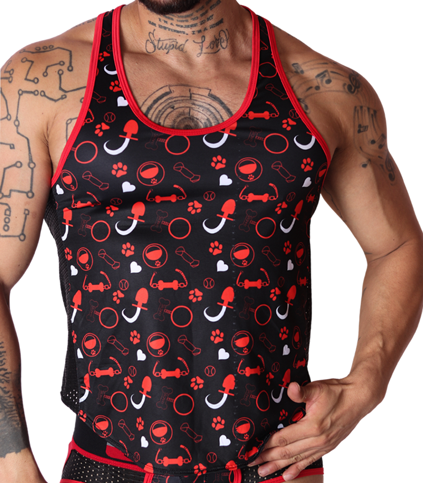 Dog Red Tank de Gigo Underwear