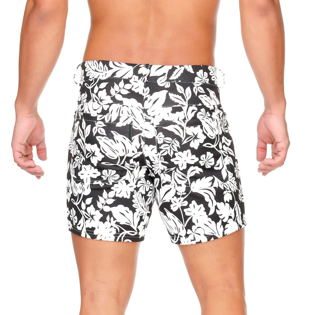 DYNASTY BLACK SHORT - Gigo Underwear Colombia