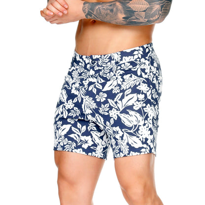 Dynasty Blue Short vista frontal de Gigo Underwear