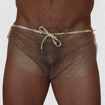 Diamond Beige Hot Shorts de Gigo Underwear