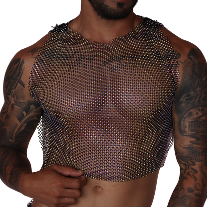 Diamond Black Crop Top de Gigo Underwear