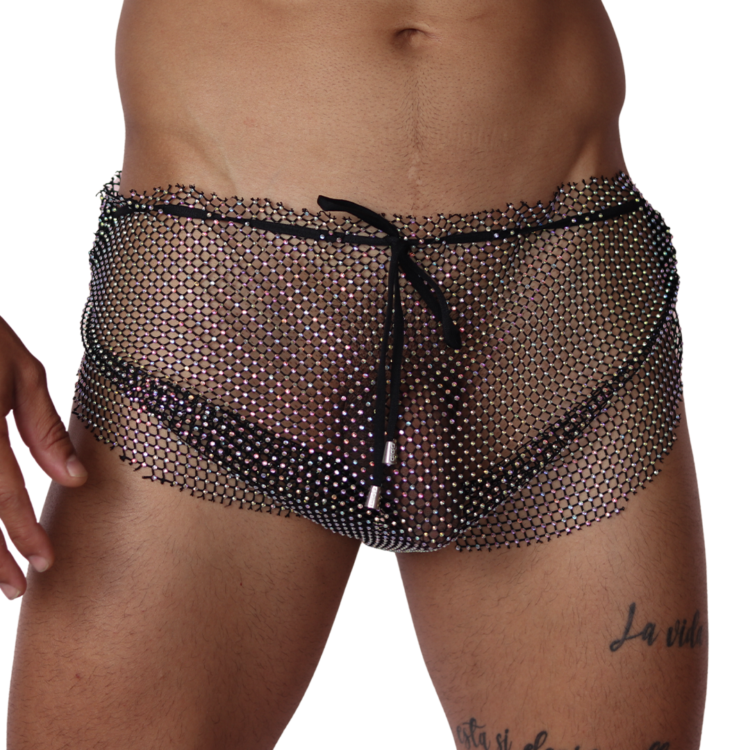 Diamond Black Hot Shorts de Gigo Underwear