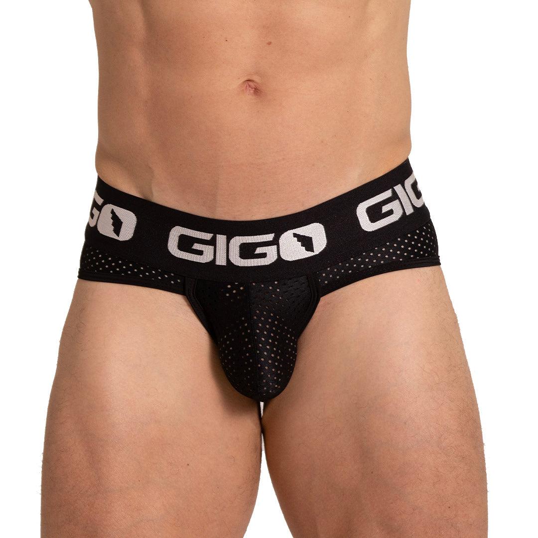 ENERGETIC BLACK BRIEF - Gigo Underwear Colombia