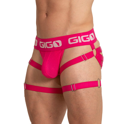 Energetic Fucshia Jock de Gigo Underwear